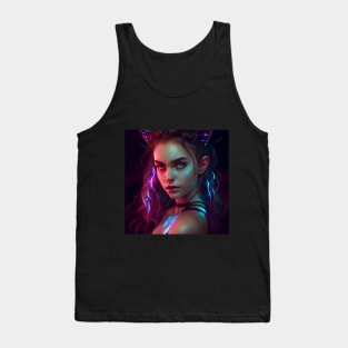 Neon Demoness Tank Top